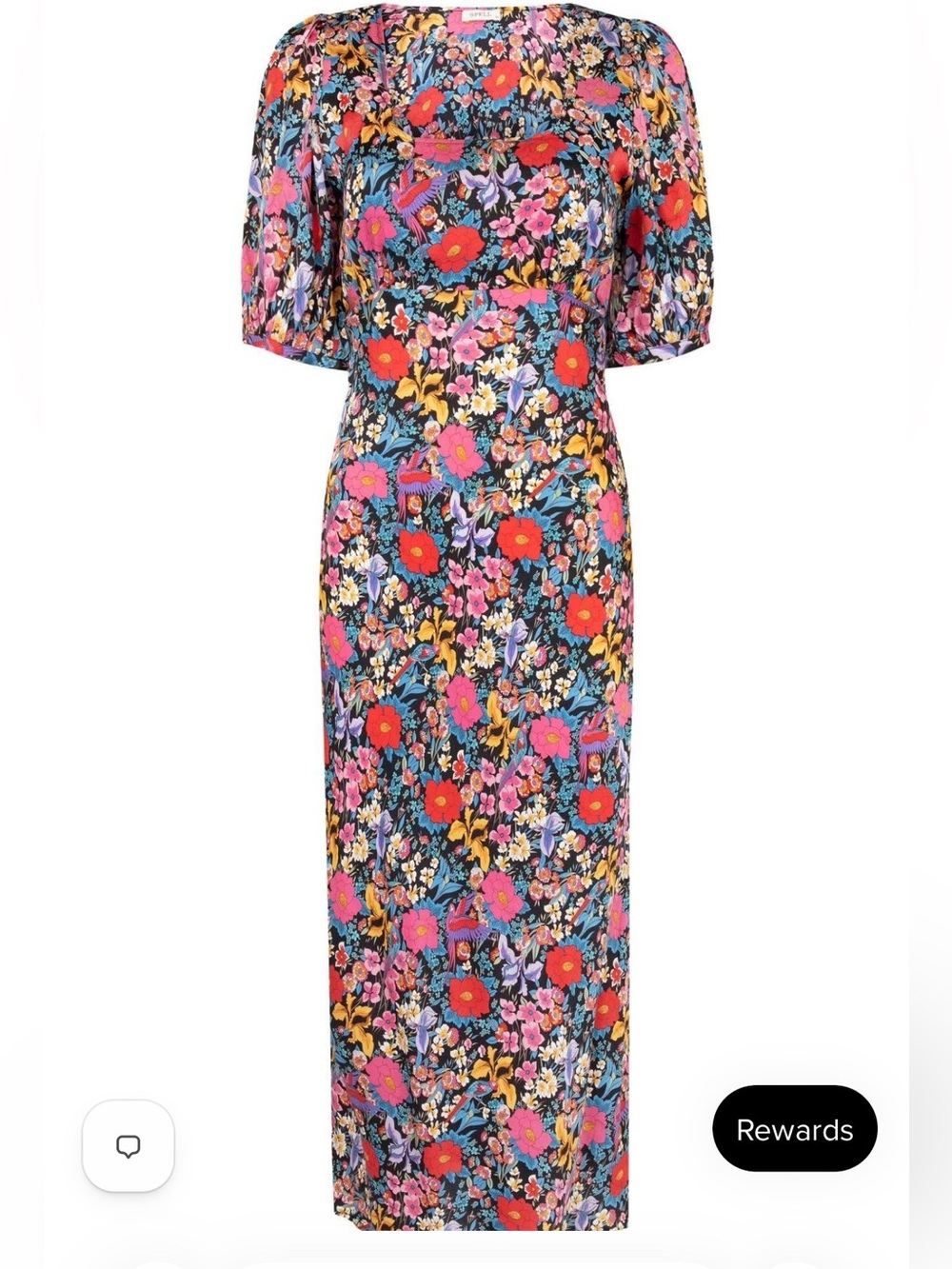 Spell & the Gypsy Last Drinks - Floral bias midi dress